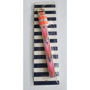 Keep Collective Single Woven Band - Pink Multi/Coral Stripe NEW